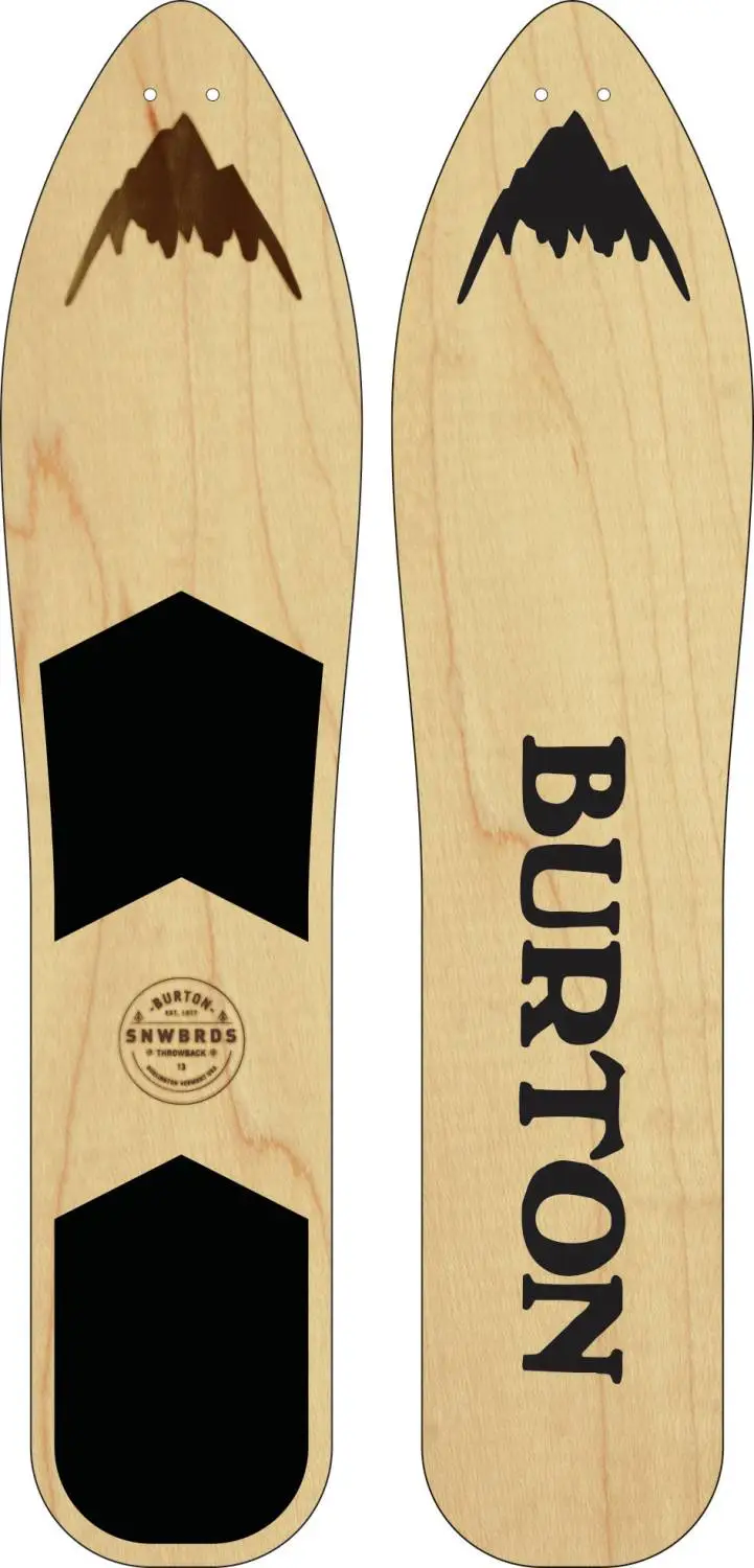 Burton The Throwback Snowboard 3 Burton The Throwback Snowboard