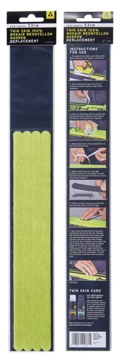 Fischer Twin Skin 100% Mohair Narrow