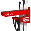 Skijack Wall Ski En Snowboard Hanger -alpine skien Winkel skijack wall ski and snowboard hanger 4x