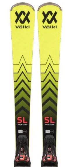 VÖLKL Racetiger SL Carveski's + Rmotion2 12 GW Bindingen